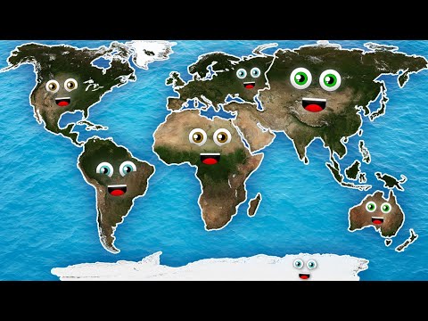 Video: Parts of the world: geography of continents