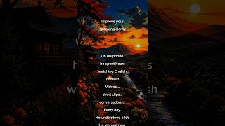 Improve Your Spoken English by Reading Simple Sentences on Screen 📈