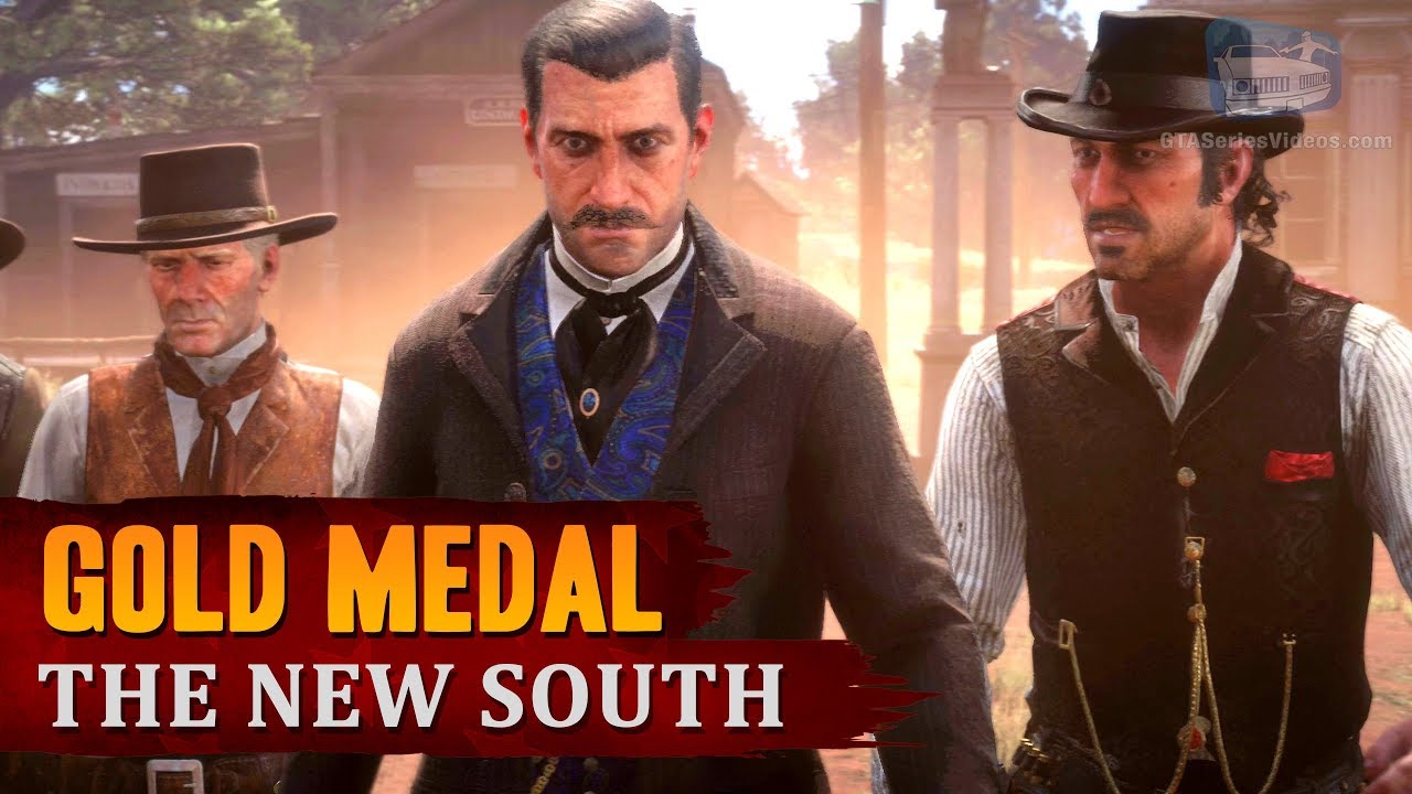 Dead Redemption 2 - Mission #26 - The New South Medal] - YouTube