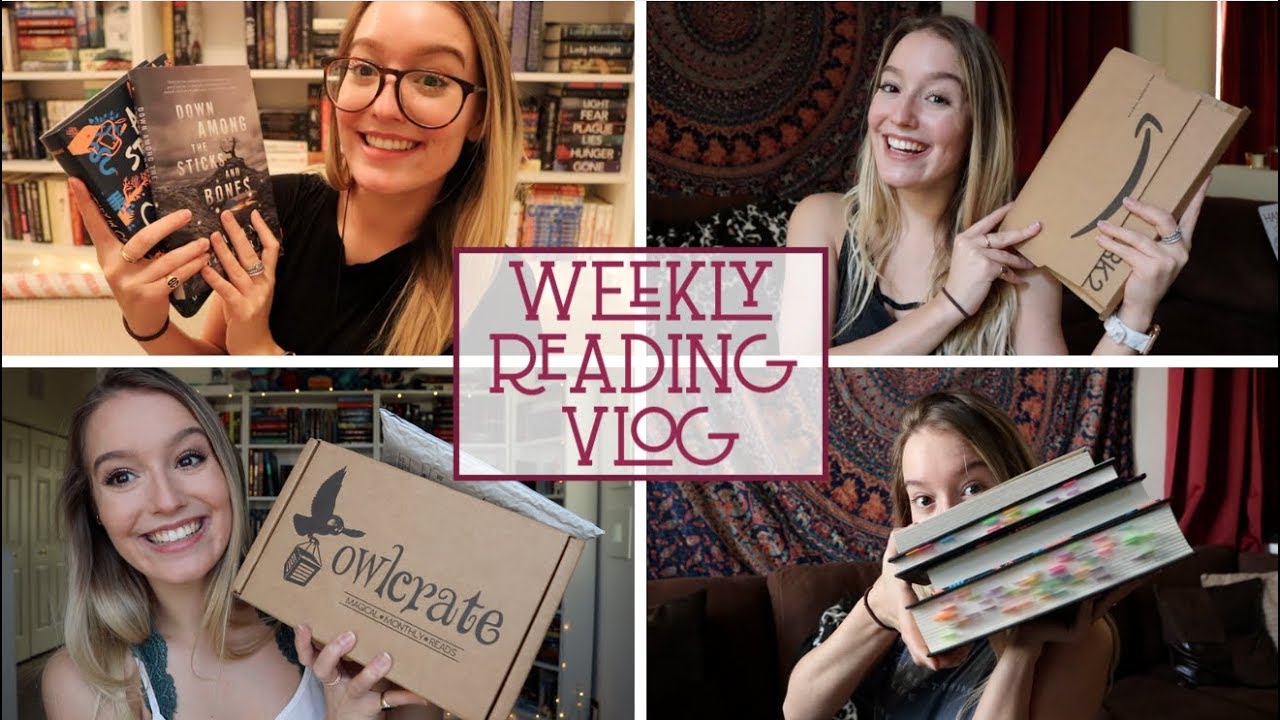 OWLCRATE + KoA EXCERPT REACTION 💕Weekly Reading Vlog August 20-26th