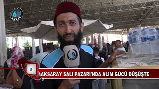 Aksaray Sali Pazarinda Alim Gücü Düşüşte Resimi
