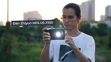 Đèn cầm tay công suất khủng 100W // Zhiyun MOLUS X100