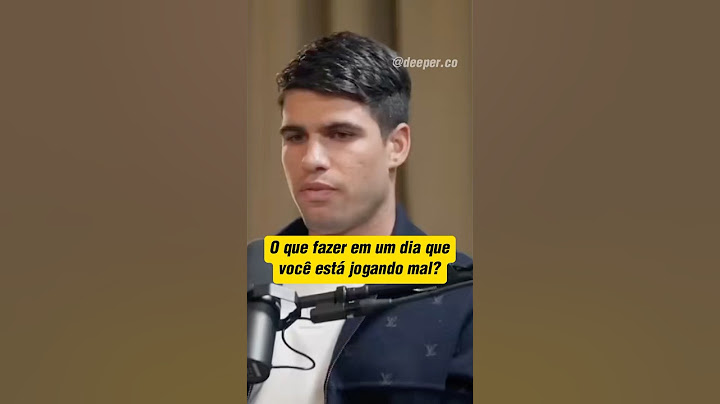 Carlos Alcaraz: O que fazer em um dia que você está jogando mal? 😩