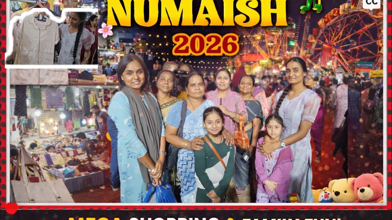 ఈ vlog లో నిజమైన Numaish vibes మొత్తం capture చేశాం🥳✌️💥@BhabhiMardalsGoldenTalks 