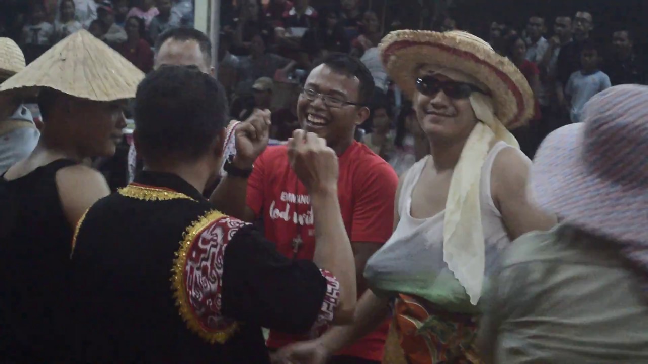 Persembahan yang mencuit hati pada majlis Pingirami Andu Gawai Dayak 2019 Kampung Jenan Serian