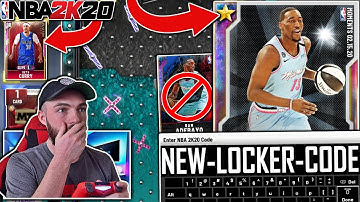FREE *NEW* LOCKER CODE 2K20 + HIDDEN GALAXY OPAL BAM ADEBAYO GAMEPLAY! (NBA 2K20 MYTEAM)