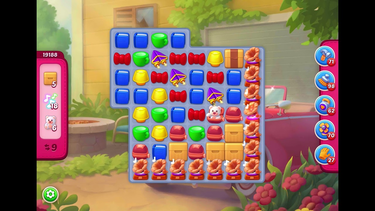 HomeScapes Level 19188 no boosters 