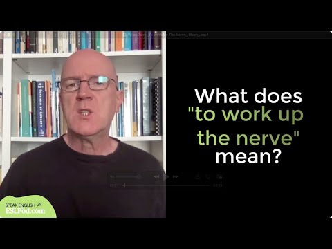 Video: Wat is work up the nerve?