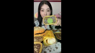 Yellow Cheese Jar, Chocolate Lava Milk Sauce Tiger Skin Roll Sharing