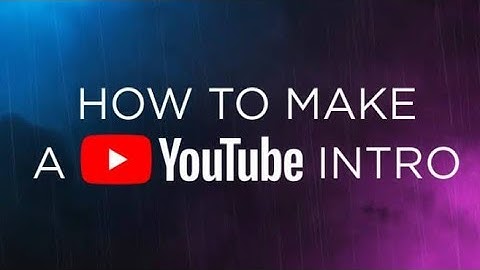 ইউটিউব ইন্ট্রো how to make youtube intro #intromaker #youtubeintro #intro