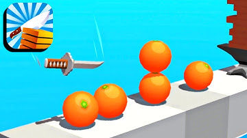 Slice It All New Big Update New Knife All Levels 742-743 Gameplay (iOS,Android)