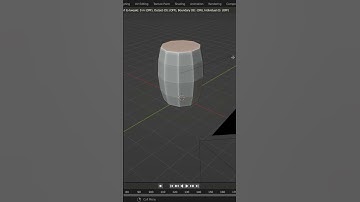 Design Barrel Using Blender| #blender | #3d |#shorts | #barrel