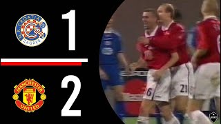 Croatia Zagreb v Manchester United | Highlights | Champions League | 1999/2000