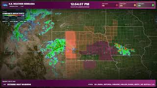 EXTREME HEAT - LIVE WARNINGS!! - 24/7 SEVERE WEATHER COVERAGE!!