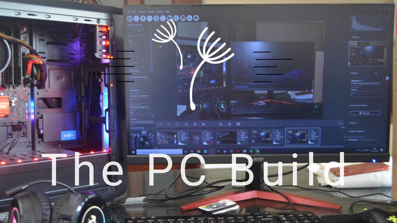 Time Lapse Computer Game The PC Build - Smooth Time Lapse - YouTube