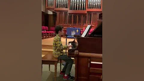 Noahs piano recital - December 2018