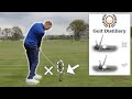 Fat golf shots  how to take better divots in order to stop hitting it fat