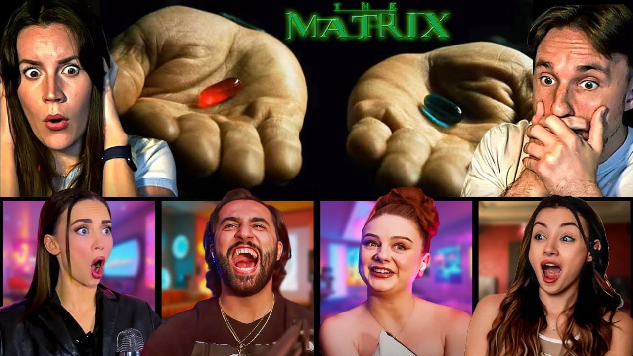 TOP "RED PILL OR BLUE PILL" REACTIONS! *The Matrix (1999)* MOVIE MASHUP – FIRST TIME WATCHING!
