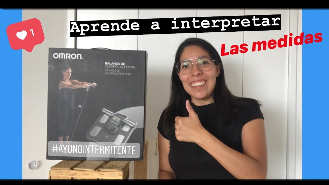 Cómo usar la báscula  OMRON (INTERPRETACIÓN DE MEDIDAS)