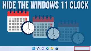 How to Hide the Clock in Windows 11 screenshot 5