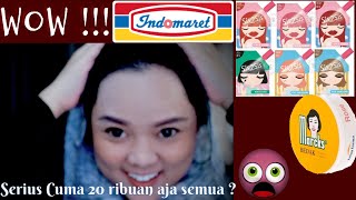 INDOMARET KELEWATAN BANGET SIIHH INII.. BEDAK LIPSTIK SEMUA SEMUA NYA 20.000 an !