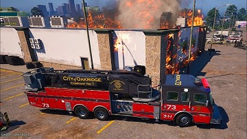 GAS EXPLOSION TRAPS FIREFIGHTERS in Fire Firefighting Simulator Ignite