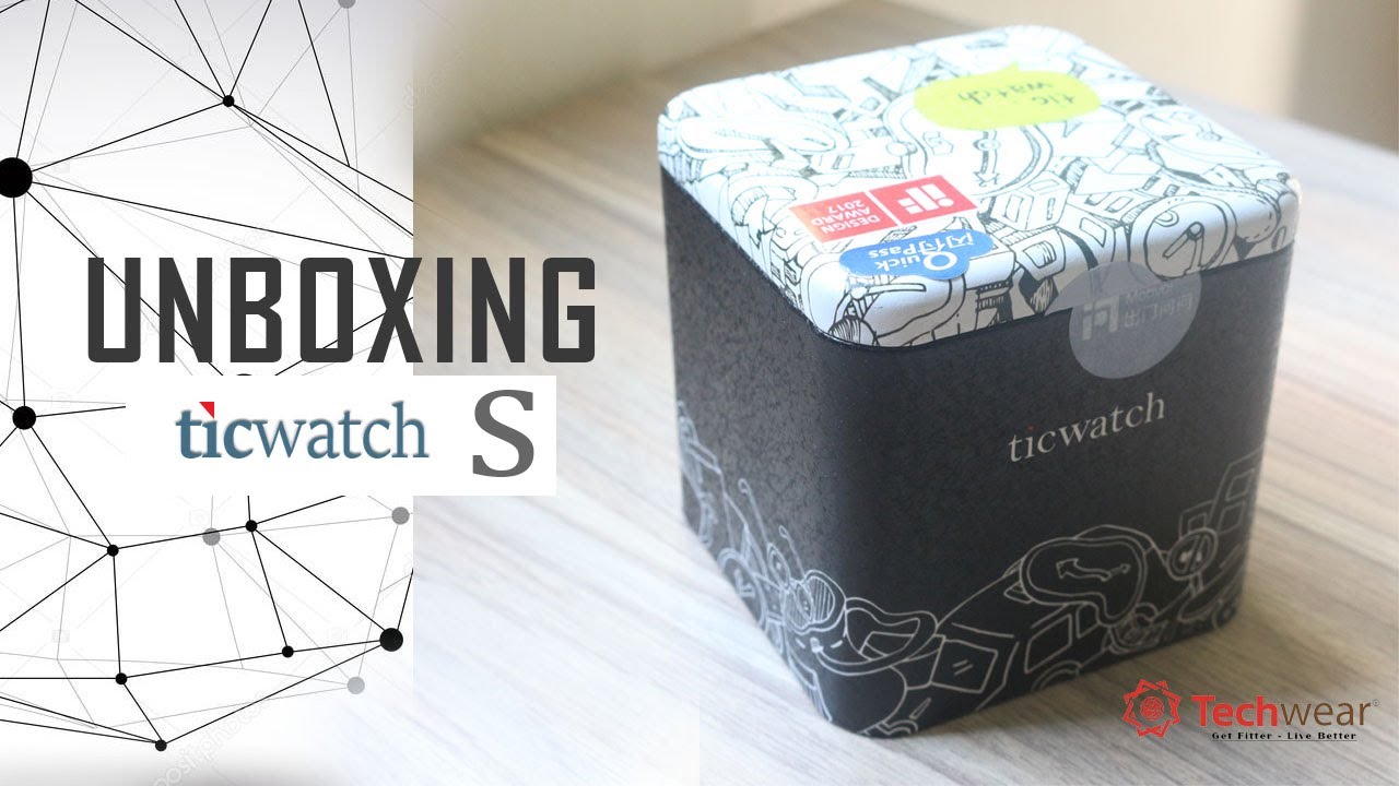 [TechWear.vn] Mở hộp đồng hồ thông minh TICWATCH S