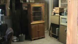 Antique Vintage Country Style Hutch China Cabinet A super nice display cabinet of great interest call 937-444-5122 and make offer.