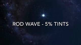 Rod Wave - 5% Tints (Lyrics)