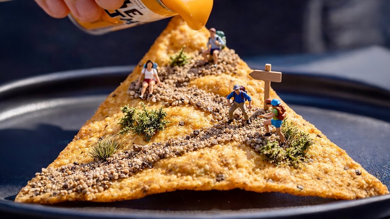 HUMAN TOUCHES MINI WORLD 🤯ASMR SATISFYING VIDEO