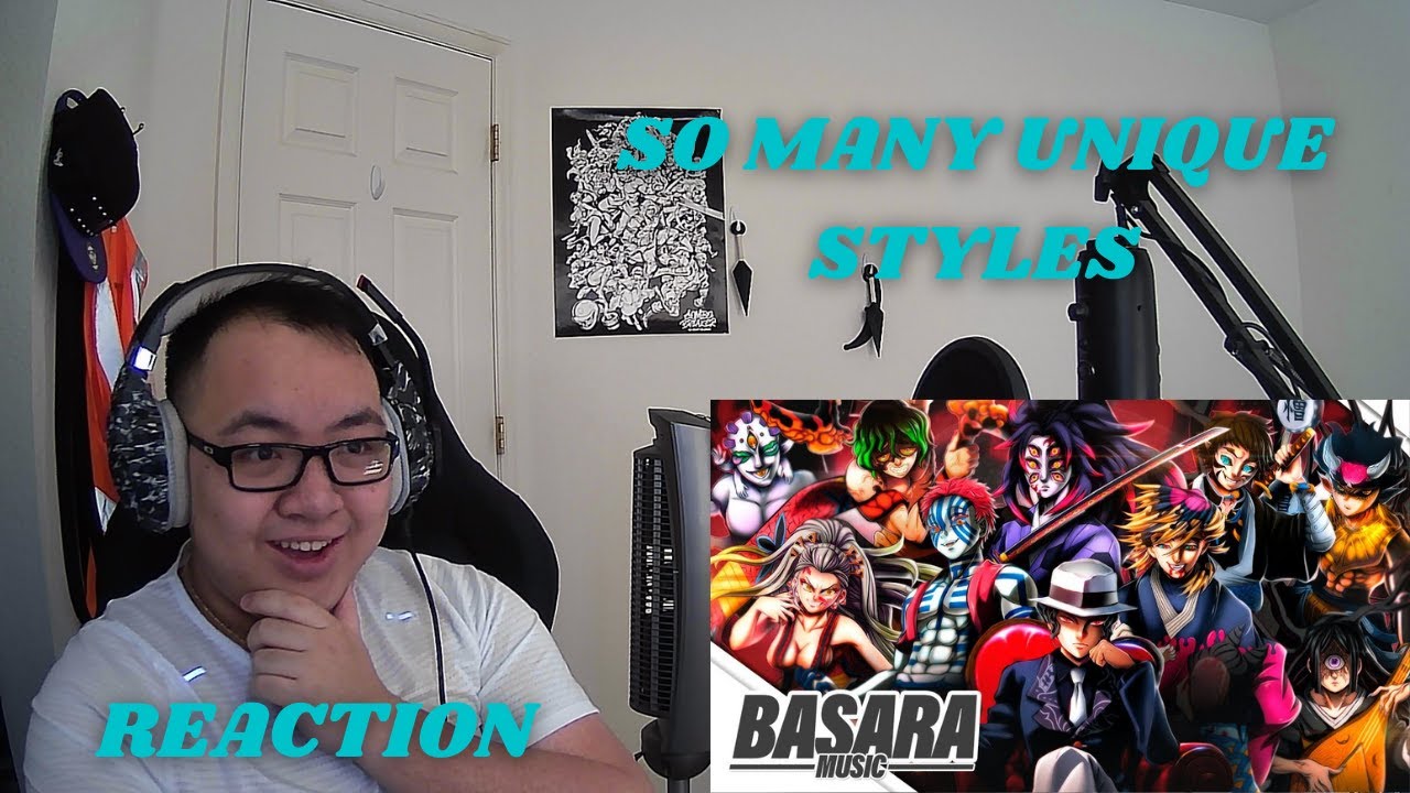 PASTOR REACT Luar de Sangue, Luas Superiores (Demon Slayer)