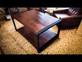 La manera más ineficiente de fabricar una mesa ratona en hierro y madera.