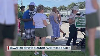 Savannah "Defund Day" Rally