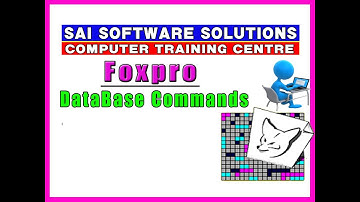 Database commands || Foxpro