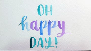 Modern Calligraphy THREE Affordable Ways