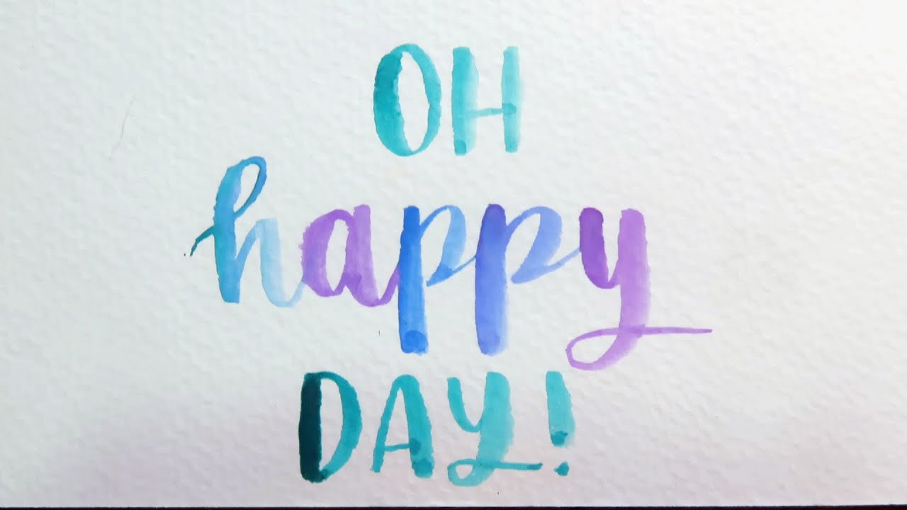 Modern Calligraphy THREE Affordable Ways