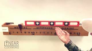 How to quickly level your Linear Clock.
