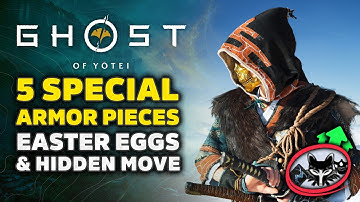 How to Get 5 Special Armor Pieces in Ghost of Yotei - Death Stranding, Ghost Of Tsushima & More!