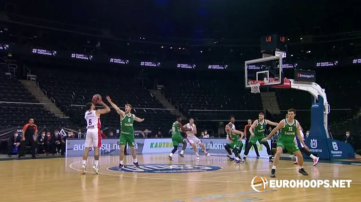 Zalgiris Kaunas - CSKA Moscow 78-87: Mike James (2...