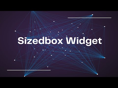 SizedBox Widget | Flutter