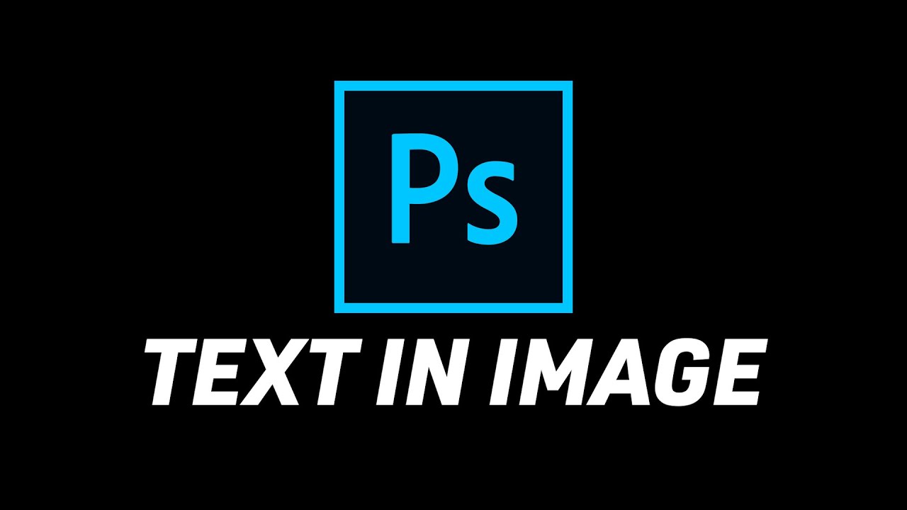 Text Image Manipulation In Photoshop - YouTube