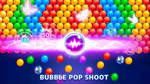 Bubble shooter Android gameplay l bubble shooter l bubble shooter game level 96 l Bubble Shooter