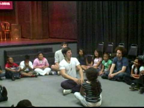 David Henrie loves improv!