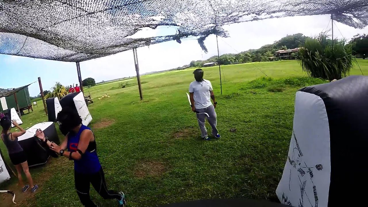 Campo Rico Archery Tag, Puerto Rico YouTube