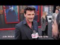 Frank Grillo tonight at the &#39;John Wick 4&#39; premiere supporting his director friend Chad Stahelski
