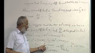 The Chain Rule + Directional Derivatives and Gradient Vectors