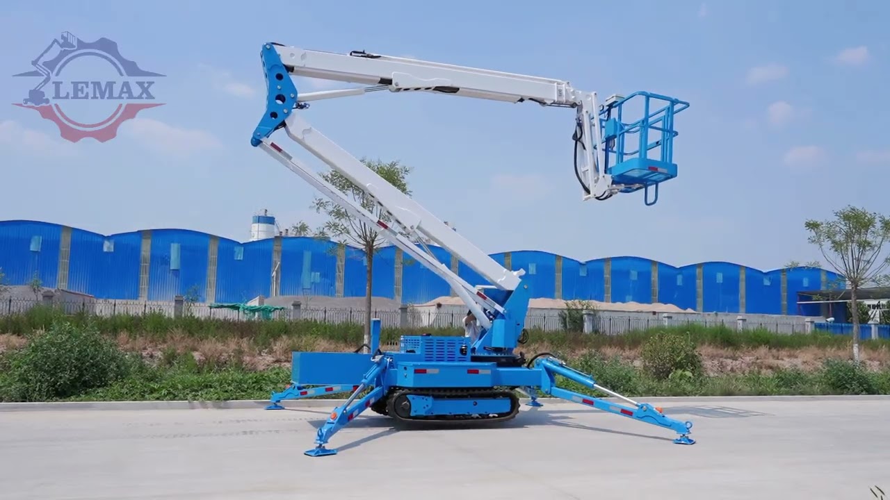 Operation Video of Tracked Boom Lift