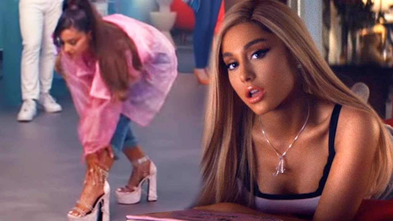 Ariana Grandes Thank U Next Bend And Snap Reveals Mac Miller Tattoo Tribute