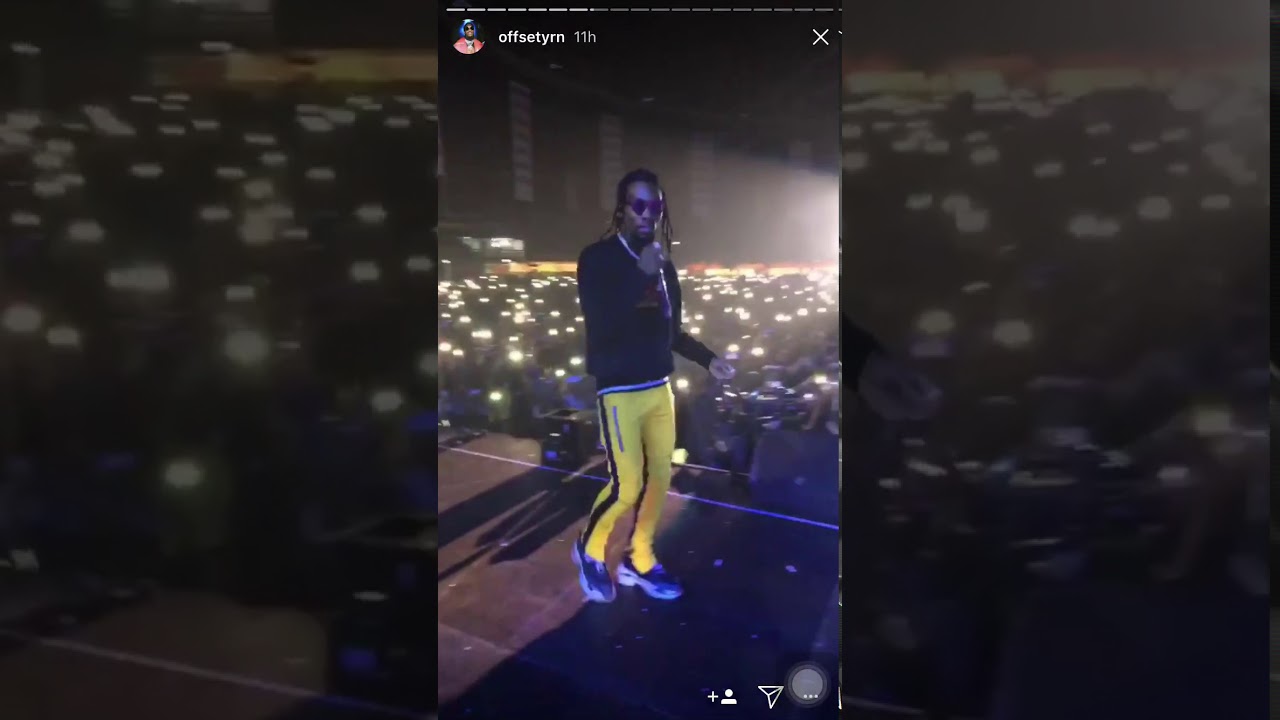 @Migos performing in Johannesburg at the 
