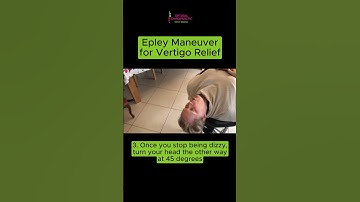 Dr. Christina demonstrates Epleys Maneuver to help relieve vertigo symptoms of dizziness.
